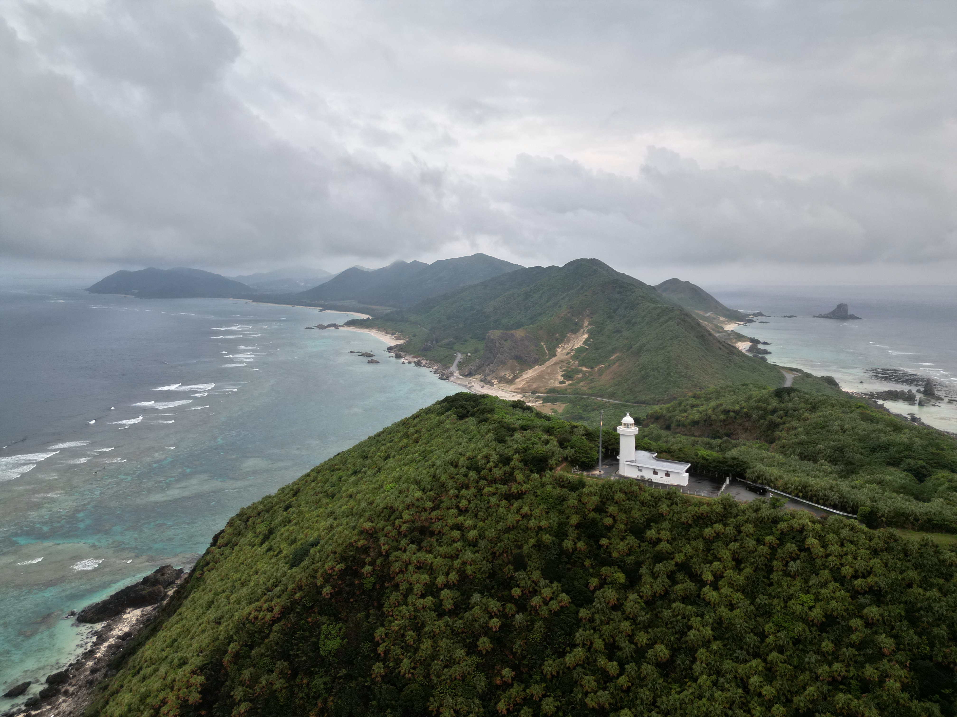 God's Eye Aerial View of Cape